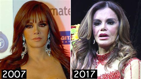 lucia mendez antes y despues